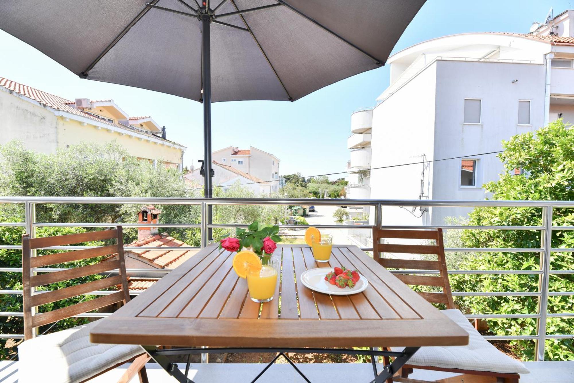 Apartman Punta Sole Zadar Exterior foto
